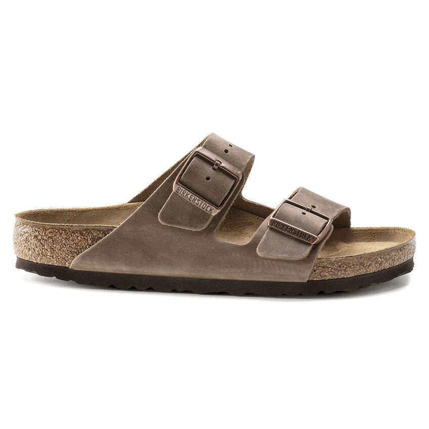 Birkenstock Arizona Oiled Leather Tobacco Brown